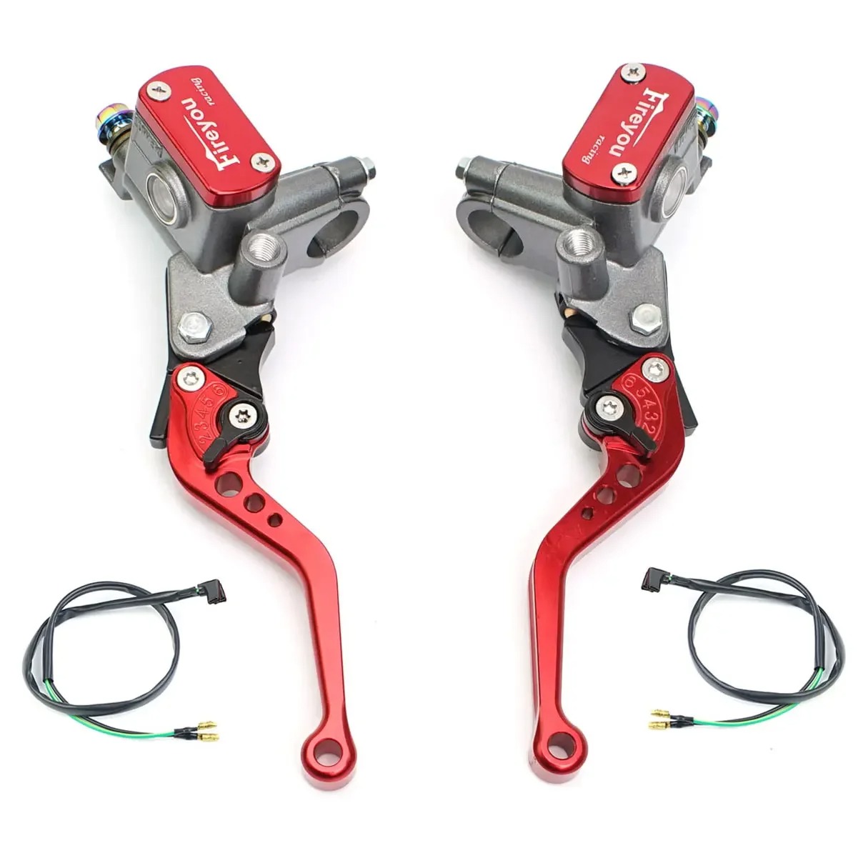 Motorcycle Gear And Accessories - 22mm 7/8 Motorcycle Handlebar Master Cylinder