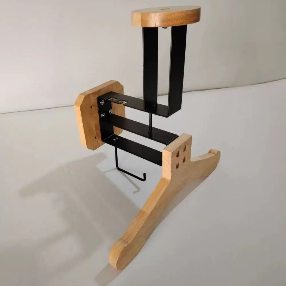 Wood Motorcycle Helmet Holder  - Motorcycle Gear Display Rack ulasan dan harga