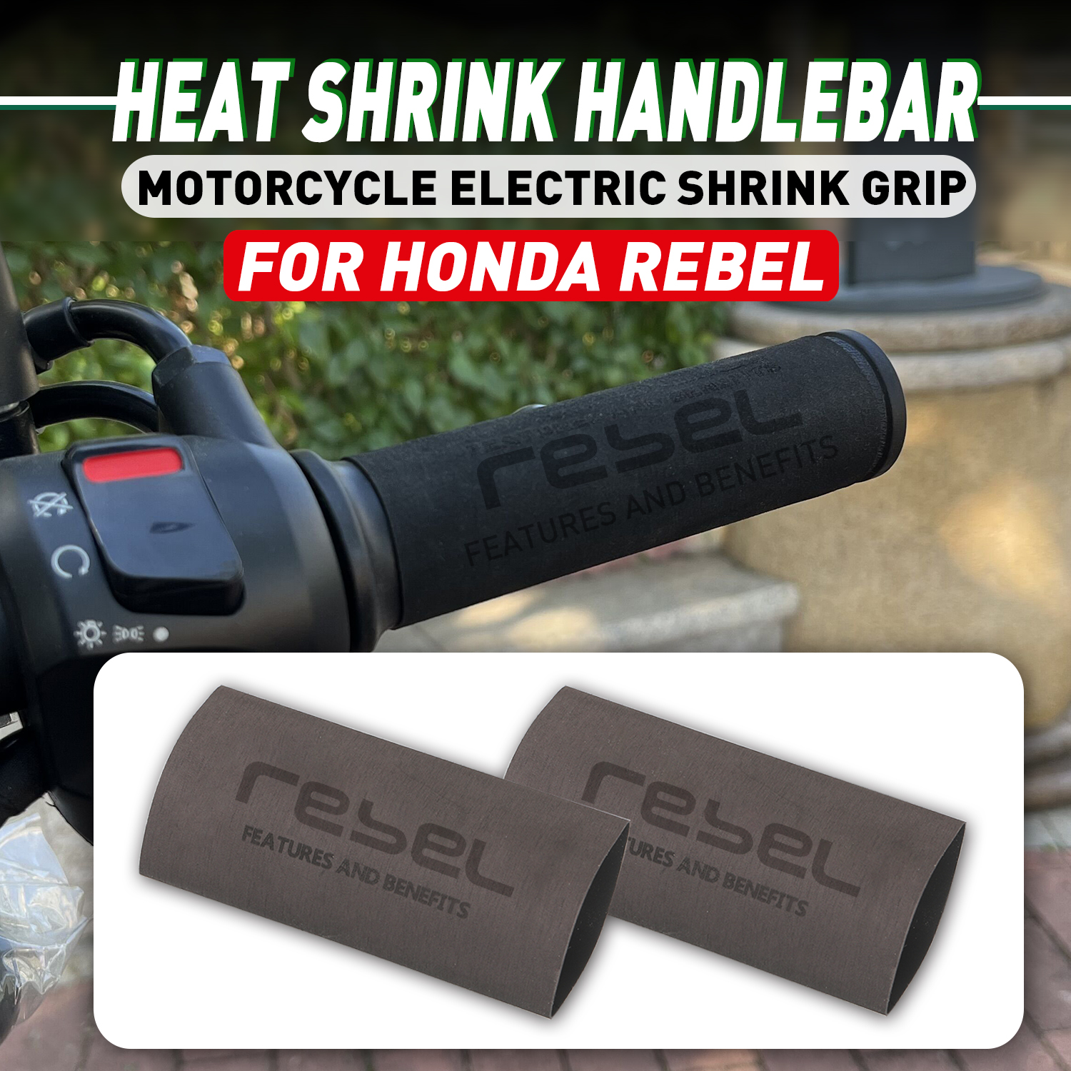 Heat shrinkable Grip For HONDA - Handlebar Grip Heated ulasan dan harga