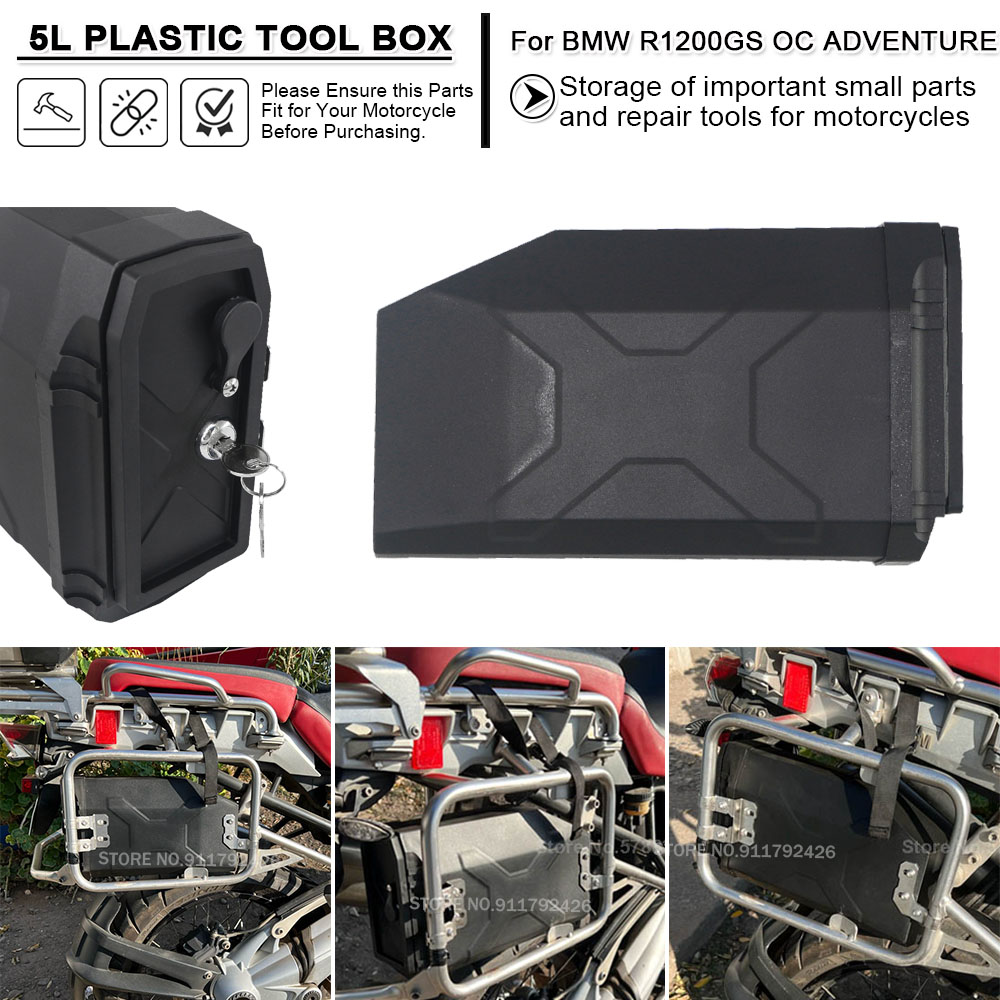 Motorcycle Plastic Toolbox Inn - Motorcycle Gear Holder ulasan dan harga