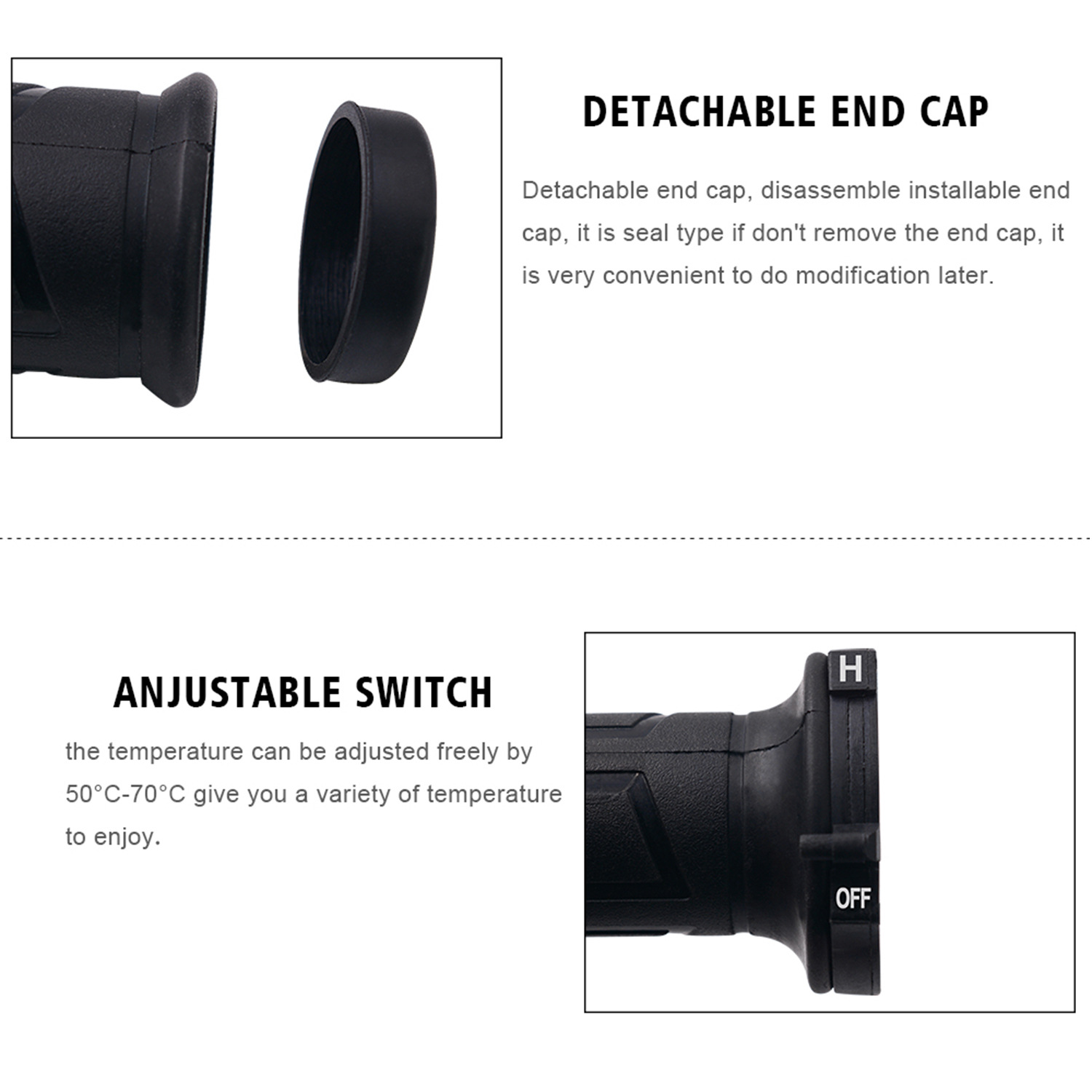 12V Motorcycle Heated Grips Ha - Handlebar Grip Heated ulasan dan harga