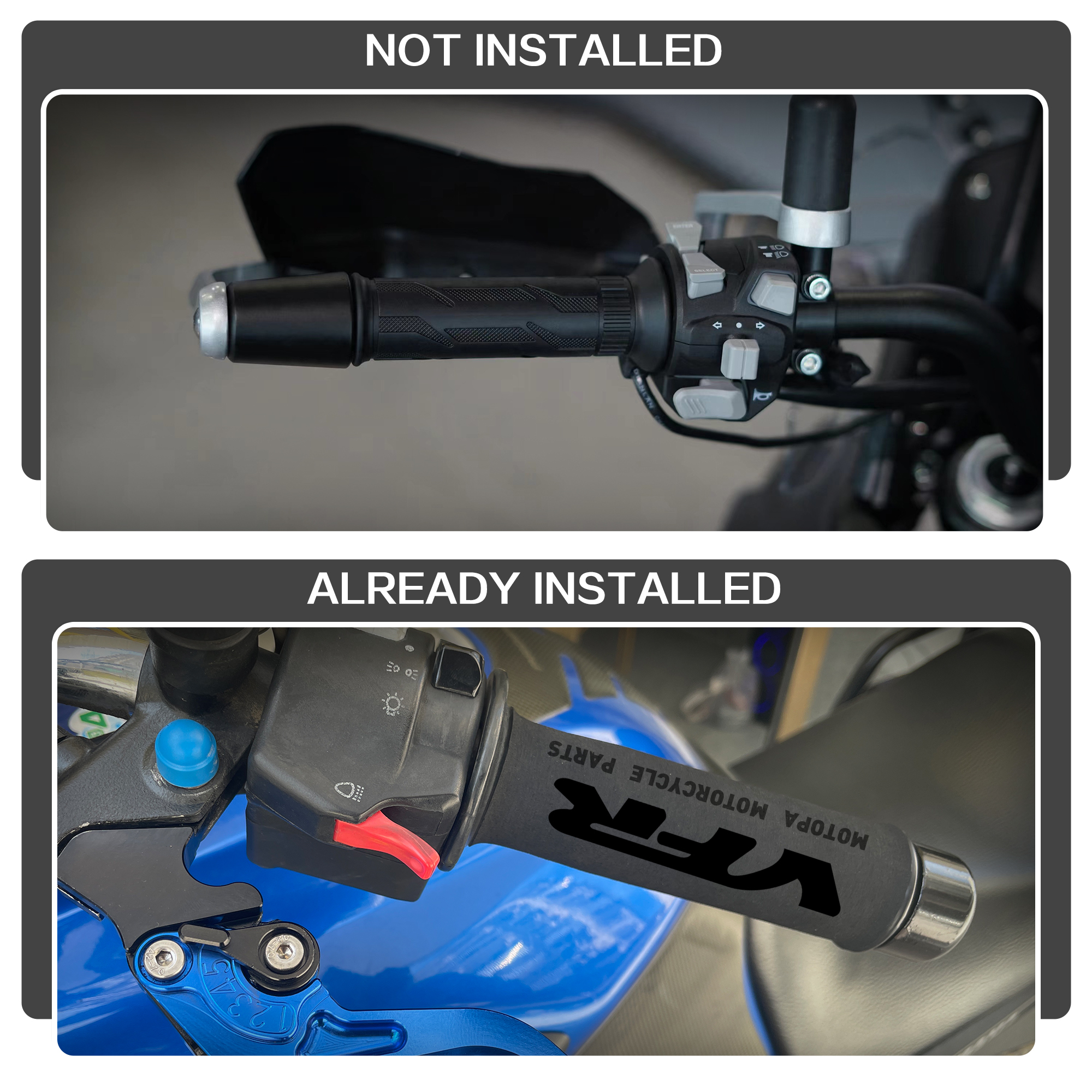 Motorcycle Universal Handle Gr - Handlebar Grip Heated ulasan dan harga