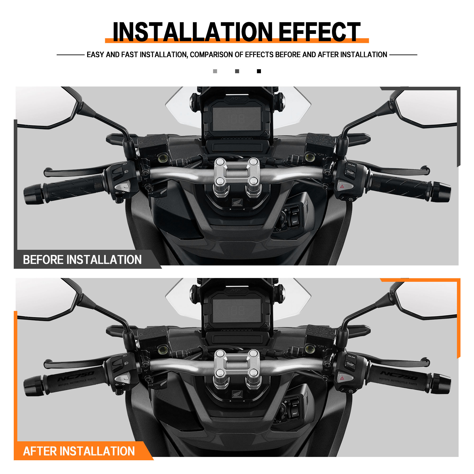 Motorcycle Accessories No-slip - Handlebar Grip Heated ulasan dan harga