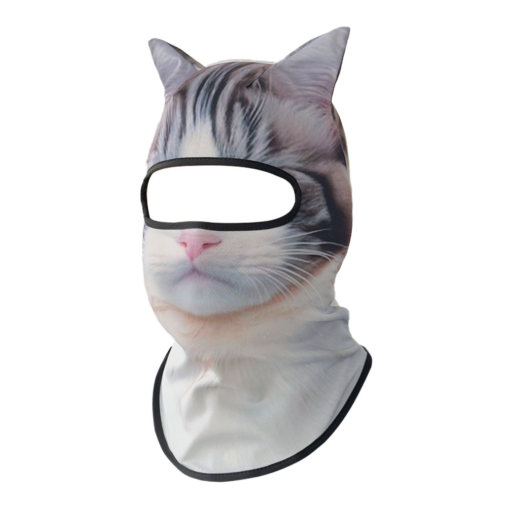 3D Animal Face Mask Motorcycle - Motorcycle Gear Dogs ulasan dan harga