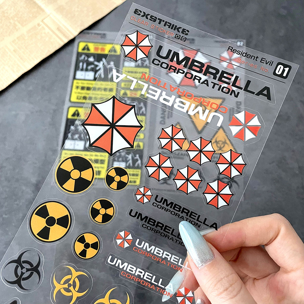 Resident Evil Umbrella Logo Re - Gear Set Motorcycle ulasan dan harga