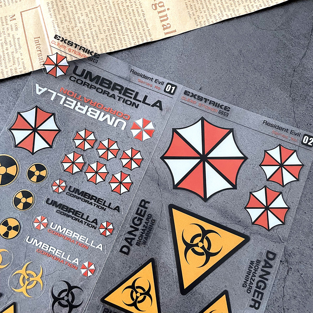 Resident Evil Umbrella Logo Re - Gear Set Motorcycle ulasan dan harga