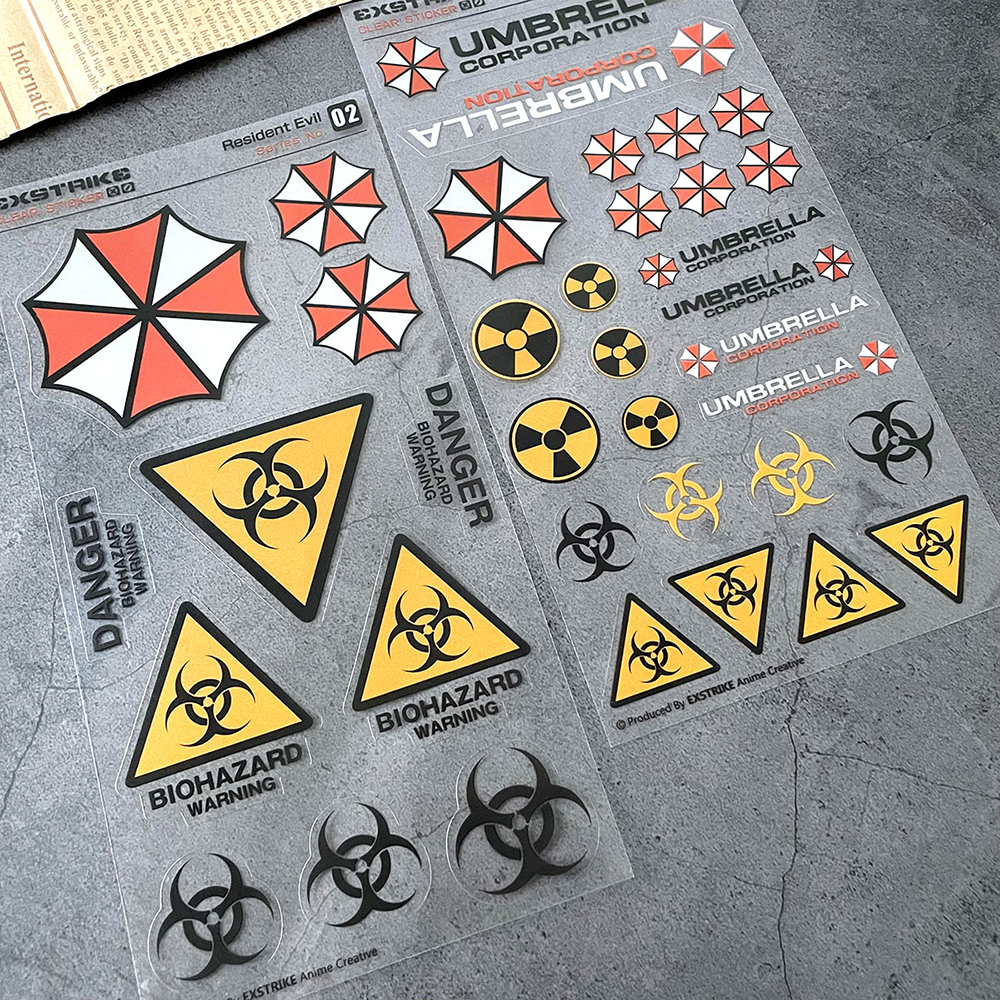 Resident Evil Umbrella Logo Re - Gear Set Motorcycle ulasan dan harga