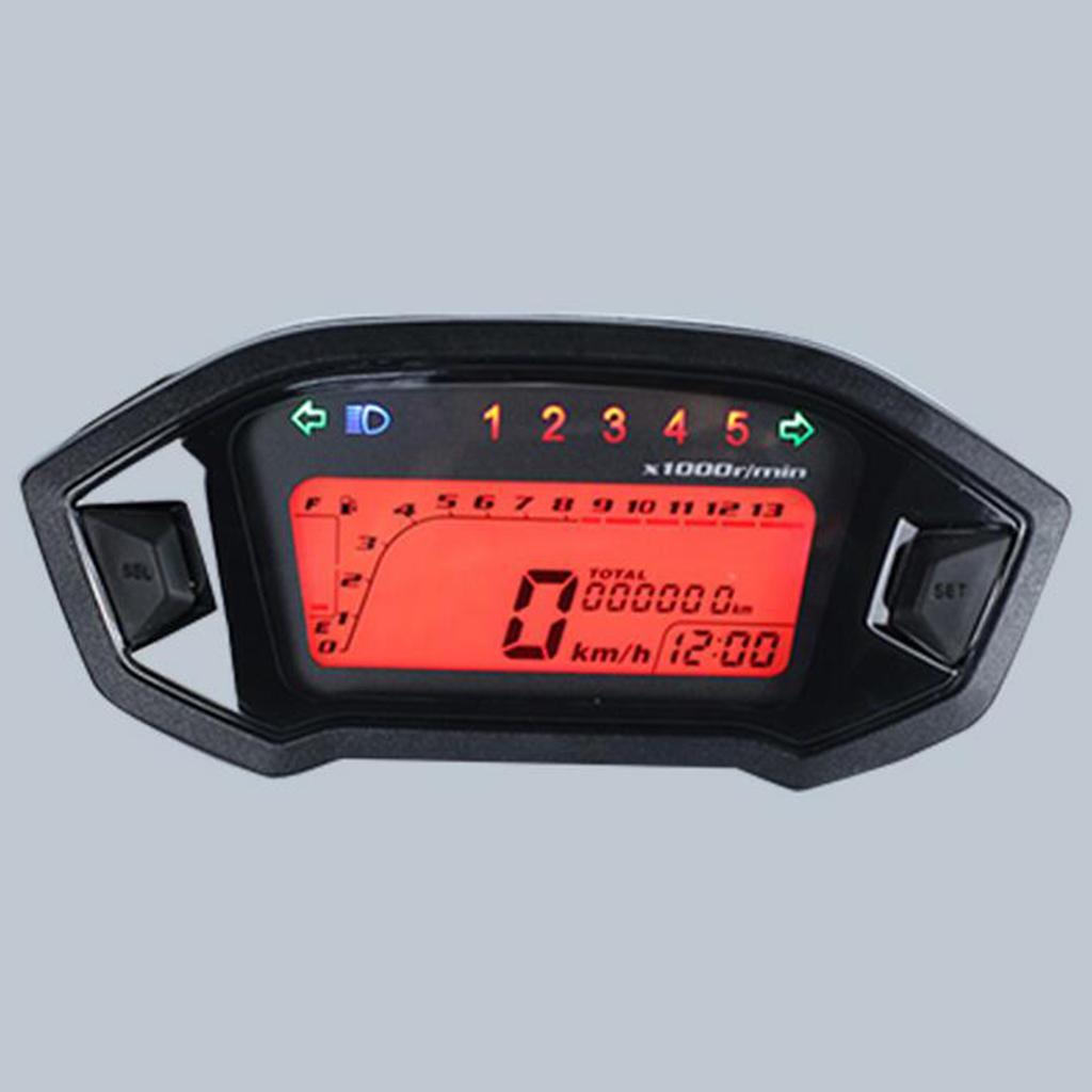 Digital Motorcycle Speedometer - Motorcycle Gear Indicator ulasan dan harga