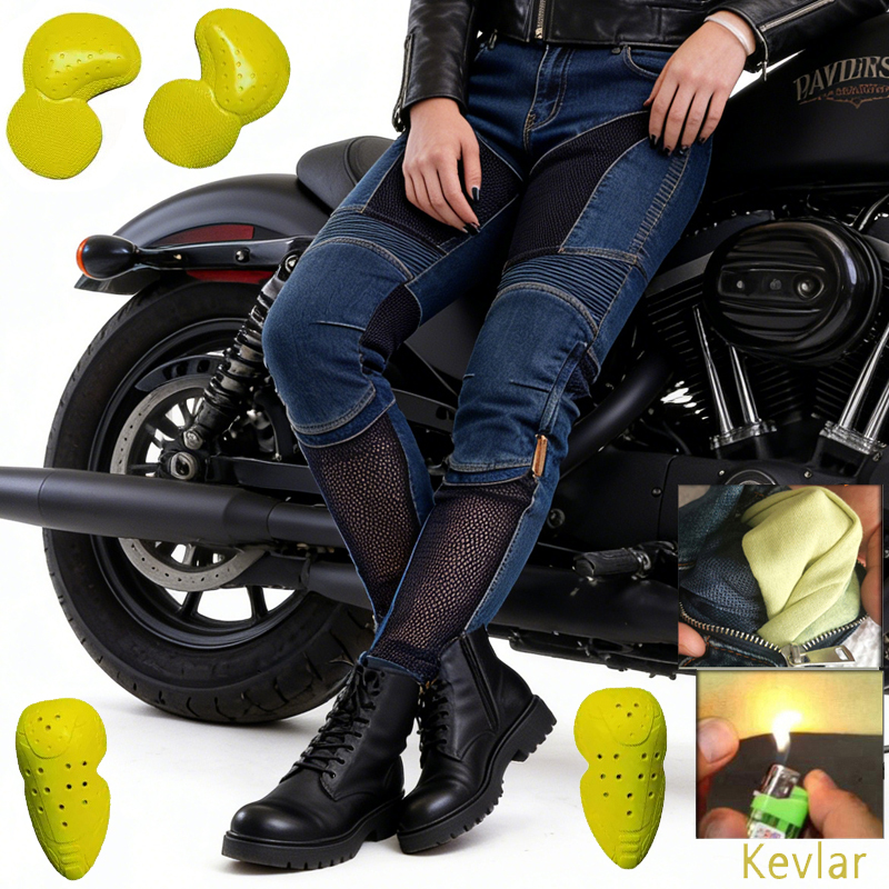 Summer Riding Pants Women Kevl - Motorcycle Gear For Summer ulasan dan harga