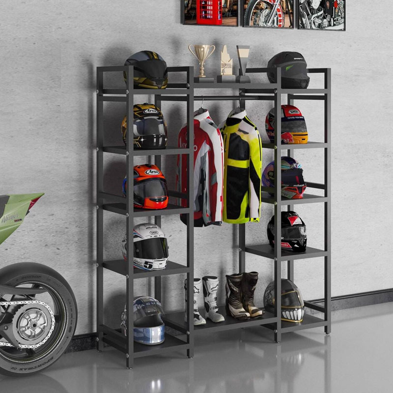 Helmet, cycling clothing rack, - Motorcycle Gear Display Rack ulasan dan harga