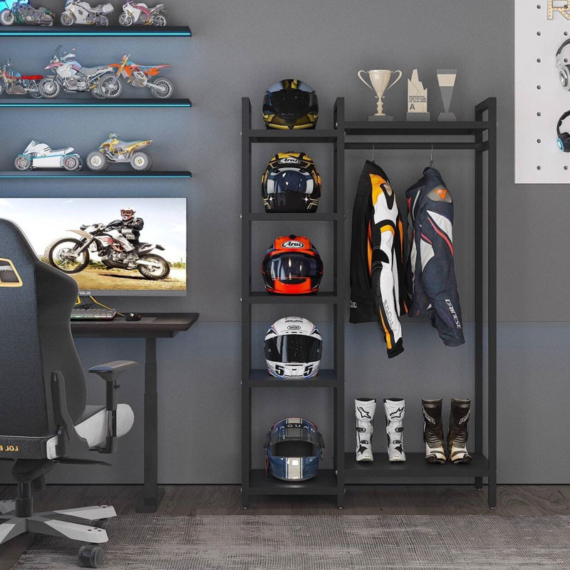 Helmet, cycling clothing rack, - Motorcycle Gear Display Rack ulasan dan harga