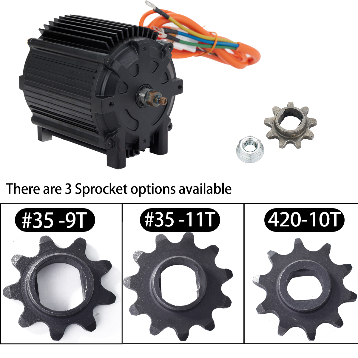 Kunray KR5V V2 72V 5000W Elect - Gear Set Motorcycle ulasan dan harga