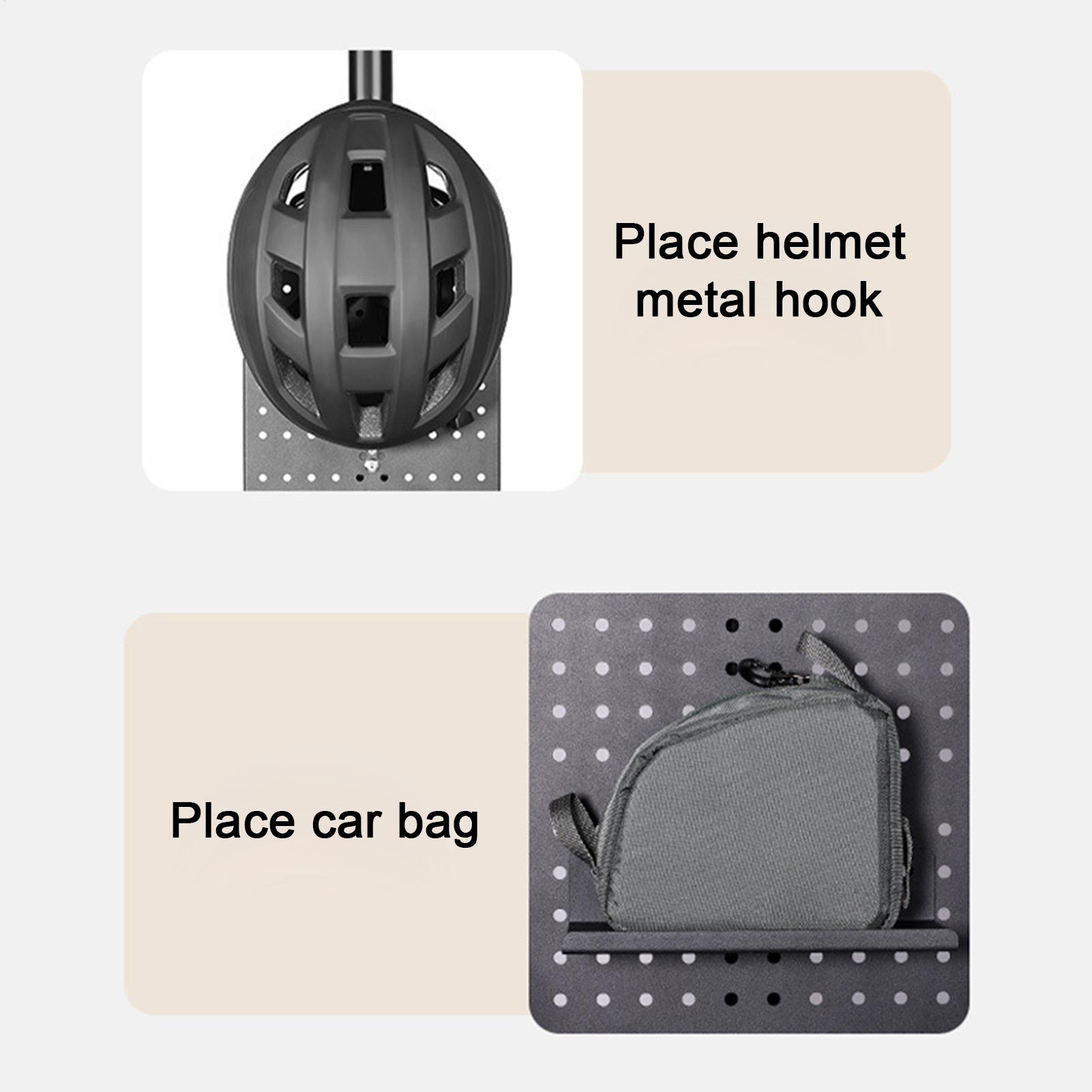 Pegboard Display Stand Bike Ge - Motorcycle Gear Display Rack ulasan dan harga