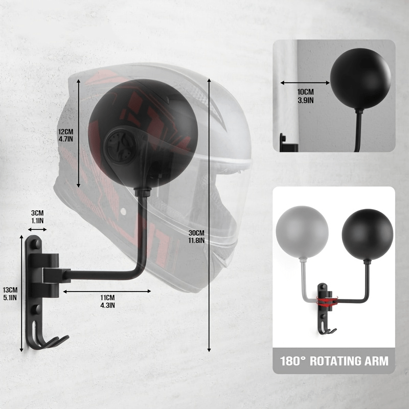 Premium Aluminum Alloy Stainle - Motorcycle Gear Holder ulasan dan harga